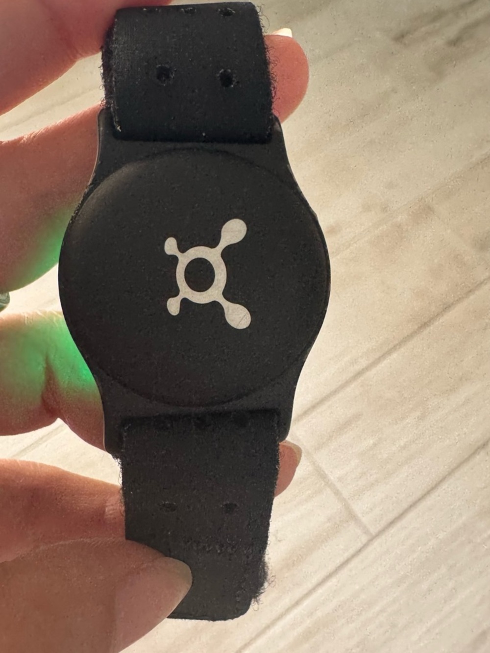 Orangetheory OTB Black Heart Rate Monitor wristband